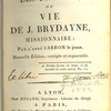 Le modèle des prêtres ou vie de J. Brydayne, missionnaire