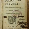 Nouveaux dialogues des morts