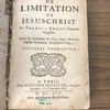 De l'imitation de Jesus-Christ