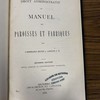 Droit administratif ou manuel des paroisses et fabriques