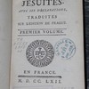 Constitutions des jésuites, avec les déclarations