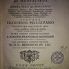 Tractatio de monialibus, in qua referuntur omnes fere quaestiones de receptione, novitiatu, dote, renunciatione bonorum, professiore, velo, consecratione, votis religiosis, clausura, obligationibus, prohibitionibus, poenis, privilegiis, ac gubernatione, quoad earum praelatos, abbatissas, & confessarios, ordinarios, ac extraordinarios