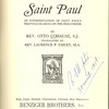 The Priest and Saint Paul : an interpretation of Saint Paul’s writings bearing on the priesthood