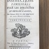 Instructions familières pour les dimanches et fêtes de l'année.