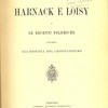 Harnack e Loisy : o le recenti polemiche intorno all’essenza del cristianesimo