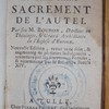 L'amour de Jésus au Très-Saint Sacrament de l'autel