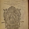 Tomus quintus decimus. D. Thomae Aquinatis doctoris angelici In Matthaeum, Marcum, Lucam, et Joannem. Catenam Auream complectens, ex sententiis Sanctorum Patrum, miro artificio connexam, quorum catalogum & chronologiam, versa pagina ostendit