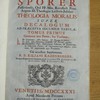 Theologia moralis super decalogum ad praecepta secundae tabulae ...