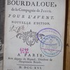 Sermons du Père Bourdaloue de la compagnie de Jésus pour l'Avent