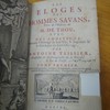 Les eloges des hommes savans, tirez de l'Histoire de M. de Thou, avec des additions contenant l'Abbrégé de leur Vie, le jugement et le Catalogue de leurs ouvrages