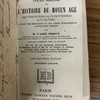Cours abrégé de l'histoire du Moyen Âge depuis l'invasion des Barbares jusqu'à la prise de Constantinople par les Turcs Ottomans : à l'usage des institutions et des autres établissements d'instruction publique
