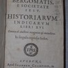 Joannis Petri Maffeii, Bergomatis, e Societate Jesu, historiarum indicarum libri XVI. Omnia auctore recognita & emendata. In singula copiosus index