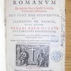 Missale romanum ex decreto sacro-sancti Concilii Tridentini restitutum