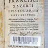 Sancti Francisci Xaverii epistolarum, libri quatuor