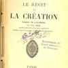 Le récit de la Création