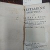 Testament spirituel, ou, Prière à Dieu pour se disposer à bien mourir