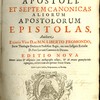 Commentaria in omnes B. Pauli apostoli, et septem canonicas aliorum apostolorum epistolas