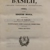 Sancti patris nostri Basilii, Cæsareæ Cappadociæ archiepiscopi, Opera