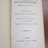 Encyclopédie des enfans, ou Abrégé de toutes les sciences à l'usage des écoles des deux sexes