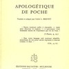 Apologétique de poche