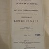 Interesting public documents, and official correspondence, illustrative of, and supplementary to the History of Lower Canada