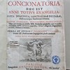 Bibliotheca patrum concionatoria : hoc est anni totius evangelia, festa dominica, sanctissimae deiparae, illustriorumque sanctorum solennia ; patrum symbolis, tractatibus, panegyricis, ijsque quà novùm ex vetustis mss. codicibus productis, quà recensitis, emendatis, auctis, ad fontes compositis, è graeco castigatiùs, elegantiúsque redditis, illustrata ac exornata