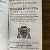 Conférences ecclésiastiques du diocèse d'Angers, sur les états, tenues pendant l'année 1760 et les suivantes