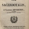 Memoriale vitae sacerdotalis