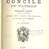 Histoire du concile du Vatican