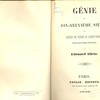 Génie du dix-neuvième siècle ou esquisse des progrès de l’esprit humain, depuis 1800 jusqu'à nos jours