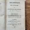 Tradition de l’Église sur l’institution des Évêques