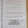 Theologia moralis, una cum Joannis Dominici Mansi Epitome doctrinae moralis et canonicae ex operibus Benedicti XIV ... accedit etiam ... dissertatio prolegomena de casuisticae theologiae originibus...