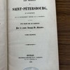 Les soirées de Saint-Pétersbourg, ou, Entretiens sur le gouvernement temporel de la Providence ; suivis d'un traité sur les sacrifices