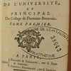 Les œuvres de M. Coffin, ancien recteur de l'Université et principal du Collège de Dormans-Beauvais