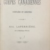 Les guêpes canadiennes compilées et annotées