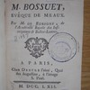 Vie de M. Bossuet, évêque de Meaux