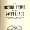 Un mystère d’amour et de souffrance. La satisfaction pour le péché de l’homme selon saint Thomas d’Aquin