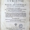 La perspective curieuse ou Magie artificiele des effets merveilleux. De l'optique, par la vision directe, la catoptrique, par la reflexion des miroirs plats, cylindriques et coniques, la dioptrique, par la refraction des crystaux