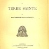 Voyage en Terre sainte