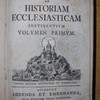 Io. Laur. Moshemii Dissertationum ad historiam ecclesiasticam, pertinentium volumen primum[-alterum]