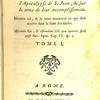 Les sept âges de l’Église ou Conjectures sur les prédictions de l’Apocalypse de S. Jean et sur le tems de leur accomplissement