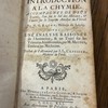 Introduction à la chymie, accompagné de deux traitez, l'un sur le sel des métaux, & l'autre sur le souphre anodyn du vitriol