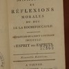 Maximes et réflexions morales du Duc De La Rochefoucauld, auxquelles on a joint l'ouvrage intitulé : L'esprit des esprits