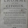 Les devoirs de l'homme et du citoyen, tels qu'ils lui sont prescrits par la loi naturelle