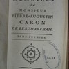 Oeuvres complètes de m. de Beaumarchais..