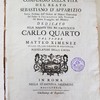 Compendio della vita del beato Sebastiano d’Apparizio