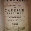 Sermons pour tous les jours du caresme