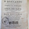 Vita del B. Bernardo da Corlione Laico Professo Cappuccino Siciliano