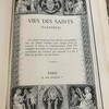 Vies des saints illustrées