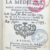 Projet de reformation de la médecine